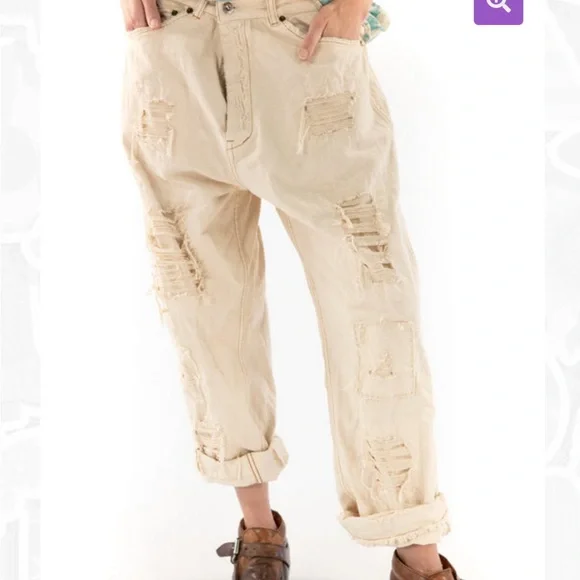 Magnolia Pearl Miner Denims Pants 278 Moonlight NWOT - Picture 2 of 8
